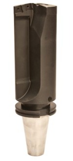 Drill after indexable tool repair.