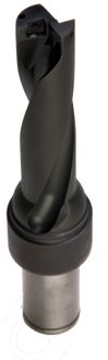 Drill after indexable tool repair.